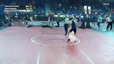 132 lbs Consi Of 32 #2 - Devaughn Nedeau, Manchester Memorial vs Drew Dankers, Reading