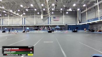 56 lbs Finals (2 Team) - Keegan Leddy, Brawler Elite vs Lorenzo Barbieri, Buxton