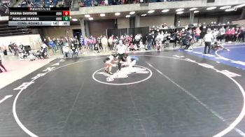 115 lbs Cons. Round 3 - Noelani Ibarra, Unattached vs Shania Davison, Unattached