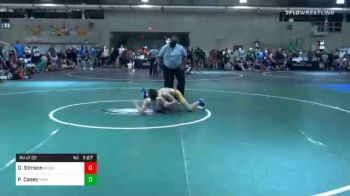 105 lbs Prelims - Dominic Stinson, Midwest Destroyers vs Parker Casey, High Altitude Wrestling