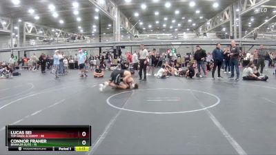 160 lbs Round 3 (4 Team) - Lucas Sei, Top Dawg Academy vs Connor Fraher, Brawler Elite