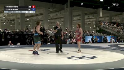 82 kg Quarters - Fritz Schierl, Storm/Nyac vs Aaron Dobbs, NMU-National Training Center