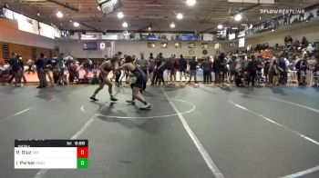 160 lbs Consolation - Roger Diaz, St. Peter's Prep vs Ian Parker, Ponagansett