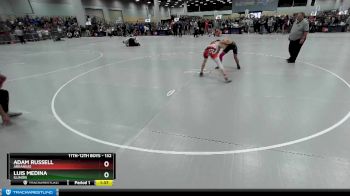 132 lbs Champ. Round 1 - Luis Medina, Illinois vs Adam Russell, Arkansas