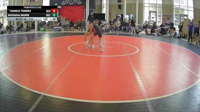 110 lbs Champ. Round 1 - Danica Torres, Sunnyside vs Natasha Marin, Sweet Home