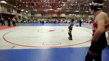 85 lbs Rr Rnd 7 - Elijah Friend, PA Alliance Grit vs Mack Santoro, Warhawks Wrestling Inc.