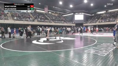 166 lbs Quarterfinal - Wyatt Foster, Little Falls vs Rylan Keaton, Pikesville