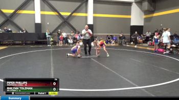 73 lbs Round 3 (4 Team) - Rhilynn Tolzman, MN Storm 2 vs Piper Phillips, FEWTeamIA Coral