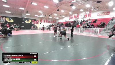 235 lbs Cons. Round 2 - Maileen Ramirez, Palm Desert vs Beatriz Avellaneda, Segerstrom