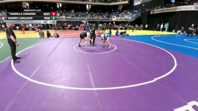 5A 235 lbs Champ. Round 1 - Isabella Cordero, Mission Veterans Memorial vs Sherry Linklater, Friendswood