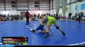200 lbs Round 3 (6 Team) - Jake Grasso, BUFFALO WRESTLING CLUB vs Jared Williams, GREAT BRIDGE WRESTLING CLUB