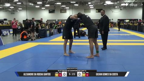 Gilvan Gomes Da Costa vs Alexandre Da Rocha Santos 2026 Pan IBJJF Jiu-Jitsu No-Gi Championship