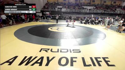 113 lbs Consi Of 32 #2 - Carlton King, Montgomery Bell Academy vs James Wright, Mount Saint Joseph