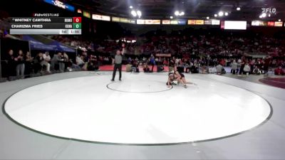 120 lbs Champ. Round 1 - Charizma Fries, Kuna vs Whitney Cawthra, Rocky Mountain