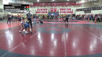 70 lbs Cons. Round 3 - Owen Pronschinske, LAW vs Zaiden Jones, MN Elite