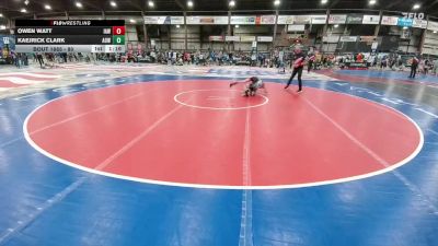 80 lbs Semifinal - Owen Watt, Immortal Athletics WC vs Kaejrick Clark, American Outlaws Wrestling