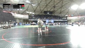 Girls 4A 155 lbs Cons. Semi - Carys Lenihan, Camas (Girls) vs Portia Harker, Richland (Girls)