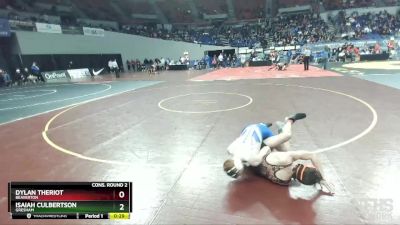 6A-132 lbs Cons. Round 2 - Dylan Theriot, Beaverton vs Isaiah Culbertson, Gresham