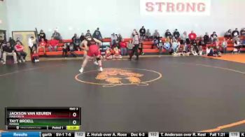 220 lbs Cons. Round 2 - Jackson Van Keuren, Maquoketa vs Tayt Broell, Marion