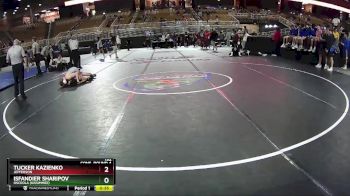 132 lbs Cons. Round 4 - Tucker Kazienko, Jefferson vs Isfandier Sharipov, Osceola (Kissimmee)