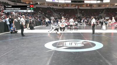 4A 113 lbs Cons. Semi - Johnaven Robles, Socorro vs CJ Saiz, Aztec