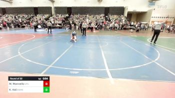 78-M lbs Round Of 32 - Marcarlo Mannello, GPS Wrestling Club vs Kyle Hali, Ramsey