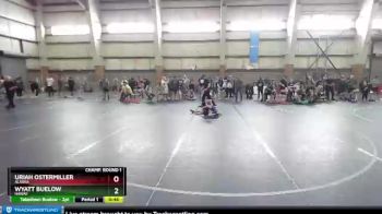 53 lbs Champ. Round 1 - Uriah Ostermiller, Alaska vs Wyatt Buelow, Hawaii