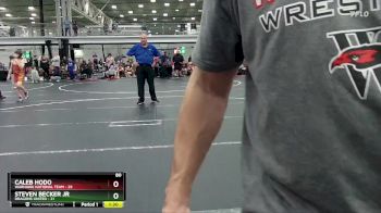 80 lbs Round 3 (4 Team) - Caleb Hodo, Warhawk National Team vs Steven Becker Jr, Dragons United