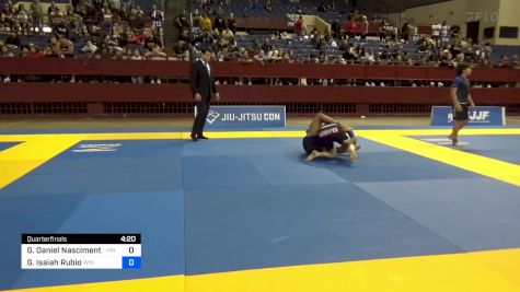 Graham Daniel Nascimento vs Giovanni Isaiah Rubio 2024 Pan IBJJF Jiu-Jitsu No-Gi Championship