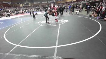 156 lbs Rr Rnd 2 - Abel Copeland, Black Fox Wrestling Academy vs Nikyah Lehi, Hidden Springs Wolves