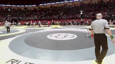 157 lbs Cons. Sub-quarters - Gabe Krieger, Graham Local vs Bennett Claypoole, Pymatuning Valley