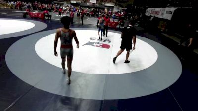 132 lbs Champ. Rd Of 32 - Aiden Armenta, Silver Creek WC vs Brice Bearchum, Red Bluff High School Wrestling