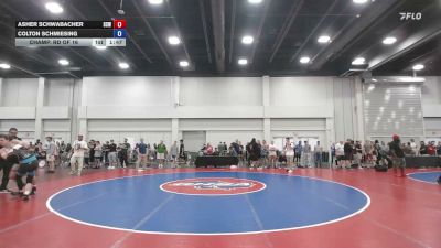138 lbs Champ. Rd Of 16 - Asher Schwabacher, Skull & Crossbones Wrestling vs Colton Schmiesing