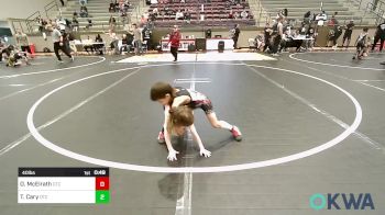 40 lbs Rr Rnd 3 - Onan McElrath, Owasso Takedown Club vs Taylor Cary, Owasso Takedown Club