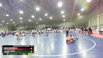 195 lbs 5th Place Match - Conor LeDuc, Flathead vs Jace VanOrman, Farmington Jr. High