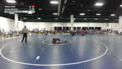 105 lbs Consi Of 8 #1 - David Lopez, CO vs Rylan Ghattas, NJ