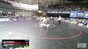 1A 138 lbs Champ. Round 1 - Cal Fitzgerald, Blaine vs Kasen Polzel, Stevenson