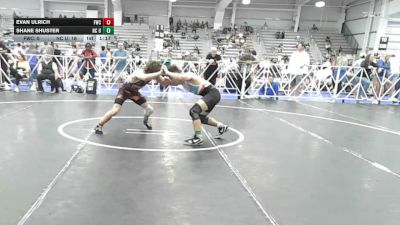 132 lbs Rr Rnd 3 - Evan Ulrich, Freakztyle Black - HSB vs Shane Shuster, NC United Select - HSB
