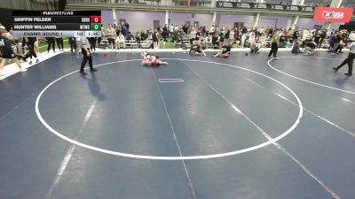 16U Boys - 113 lbs Champ. Round 1 - Hunter Williams, MTX Titans Wrestling Club vs Griffin Felder, South Dakota