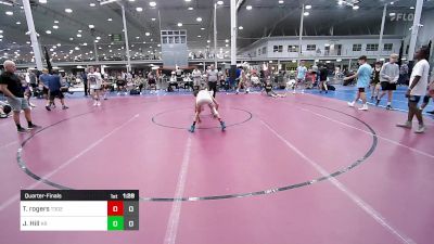 102 lbs Quarterfinal - Tripp Rogers, Team 302 Batman vs Jordan Hill, Kraken White