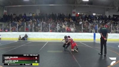 90 lbs Cons. Round 2 - Luke Gillison, Husky WC vs Hunter Leslie, Maple Valley WC