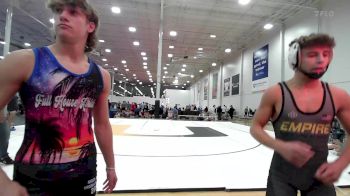 128 lbs Consi Of 4 - Matteo Eagleson, Pirate Wrestling Club vs Nicholas Fortugno, Empire Wrestling Academy Black