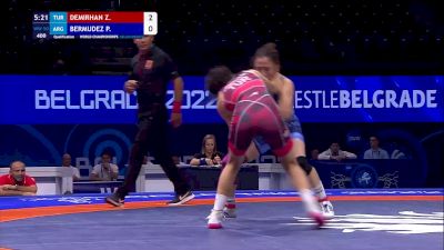 50 kg Qualif. - Zehra Demirhan, Turkey vs Patricia Alejandra Bermudez, Argentina