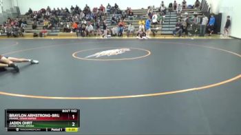 JV-2 lbs Round 3 - Cam Sweat, Clear Creek-Amana vs Brayden Kauffmann, Dubuque Hempstead