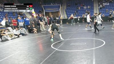 138 lbs Consi Of 32 #2 - Damien Kasem, Bedford vs Connor Hanlon, Canton