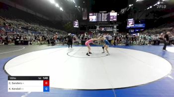 132 lbs Cons 32 #2 - Chloe Sanders, Iowa vs Karoline Kendall, Kansas