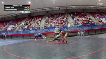 Girls 132 lbs Semifinal - Lauren Morris, Oxford vs Aleika Hunt, Tupelo