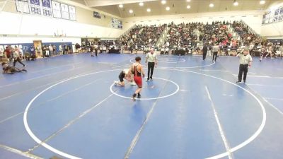 126 lbs Champ. Round 2 - Ethan Sanchez, Sunny Hills vs Chris Ramirez, El Modena