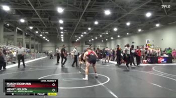 175 lbs Cons. Round 1 - Henry Nelson, Kansas City Wrestling Club vs Mason Eickmann, Con-Kids