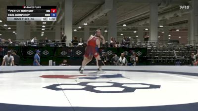 65 lbs Cons. Round 8 - Peyton Hornsby, Contenders Wrestling Academy vs Cael Humphrey, High Desert Wrestling Club